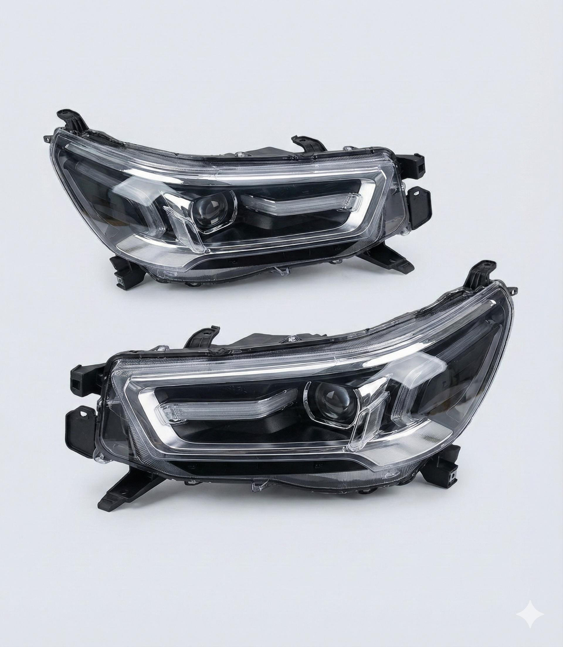 Par de Faróis Dianteiros em LED